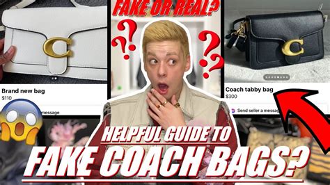 fake vs real coach watch|coach counterfeits.